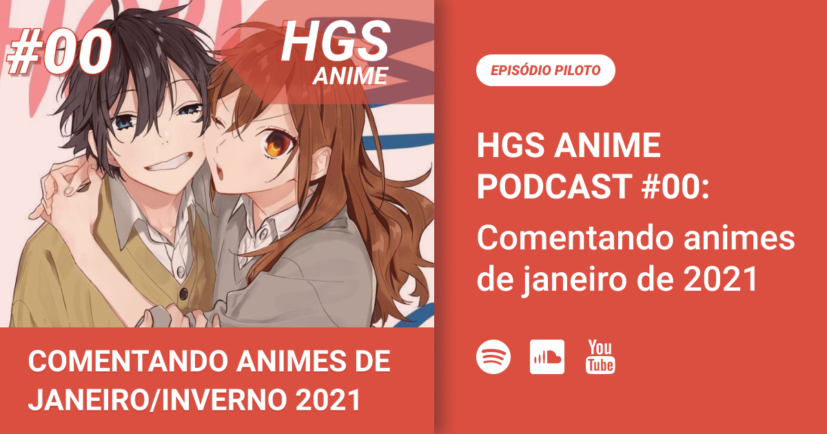 Horimiya - Guia de animes da temporada de inverno 2021